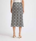 Statue of Liberty New York Satin Silk Midi Skirt - Image 2