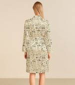 New York premium Silk Mini Robe - Image 2