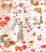 Love New York Satin Silk Midi Dress - Image 3