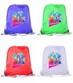 New York Polyester Drawstring Backpack with Reinforced Corners - Image 2