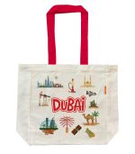 Dubai Theme 10 oz  Premium Cotton Tote Bag
