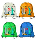 New York City Non-Woven Drawstring Backpacks - Image 2