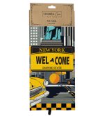 New York Taxi Tea towel 100% Cotton - Image 2