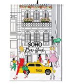 Soho New York Tea Towel 100% Cotton