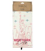 Manhattan Girl New York Tea Towel 100% Cotton - Image 2