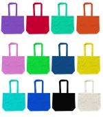 10 oz Premium Twill Cotton Blank Tote Bag 18"x14" - Image 2