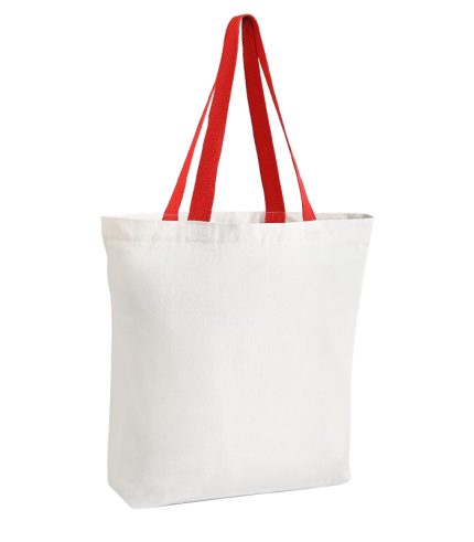 10 oz Premium Twill Cotton Blank Tote Bag 15″x15″x 3" with Bottom Gusset